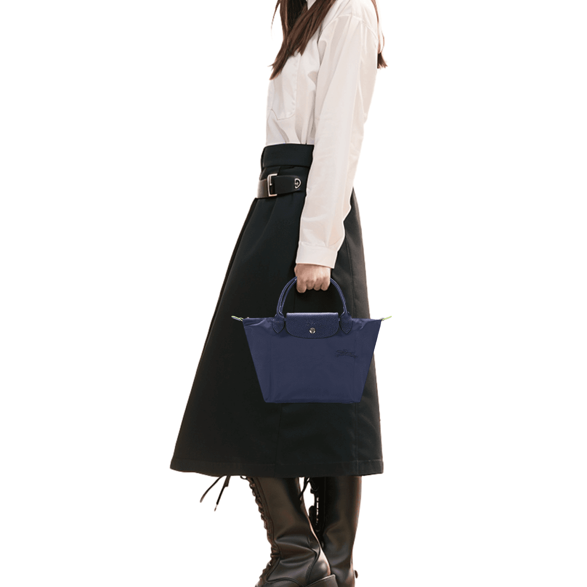Сумка Longchamp Le Pliage Navy - изображение 9