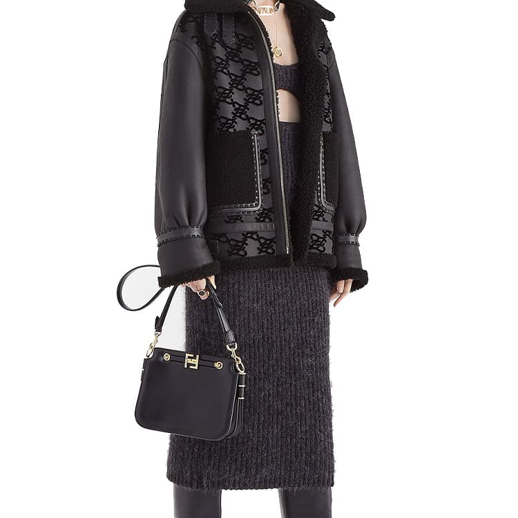 Сумка через плечо Fendi Touch Black - изображение 5