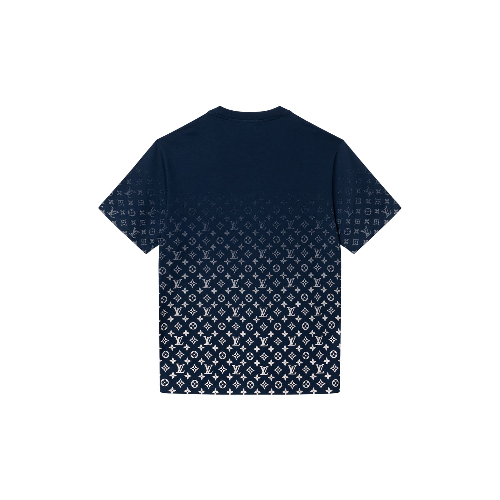 Футболка Louis Vuitton SS22 Monogram Gradient T-Shirt Blue - изображение 2