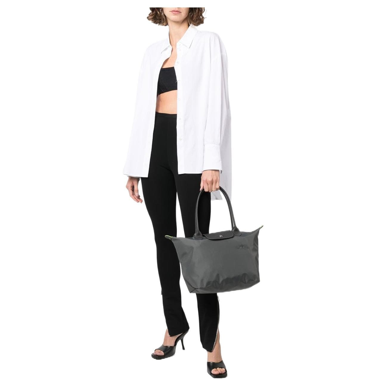 Мини-сумка LONGCHAMP Le Pliage Green 28 Graphite - изображение 4