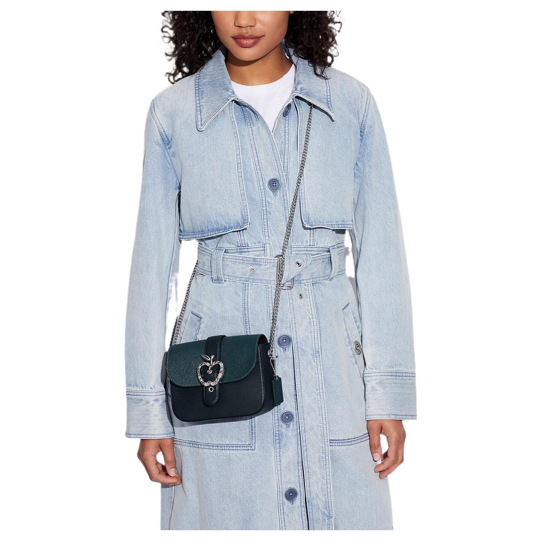 Сумка через плечо COACH Gemma 18 Small Crossbody - изображение 5