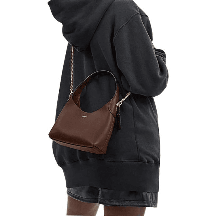 Сумка COACH Brooklyn Коровья кожа Сумка через плечо Одно плечо Мини-версия Женская Кленовый лист - изображение 7