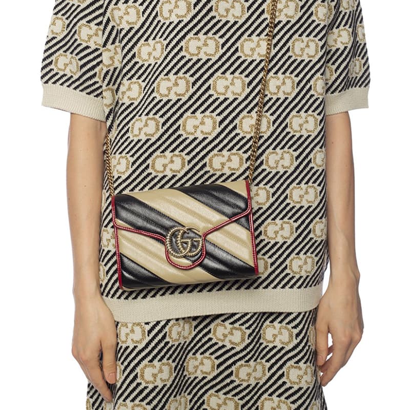 Сумка через плечо GUCCI Marmont Logo - изображение 12