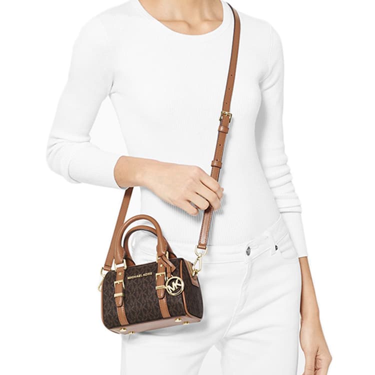 Сумка Michael Kors Bedford Acorn Brown - изображение 7