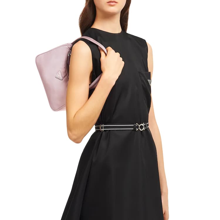 Мини-сумка Prada Re-Edition Mini Pink - изображение 9