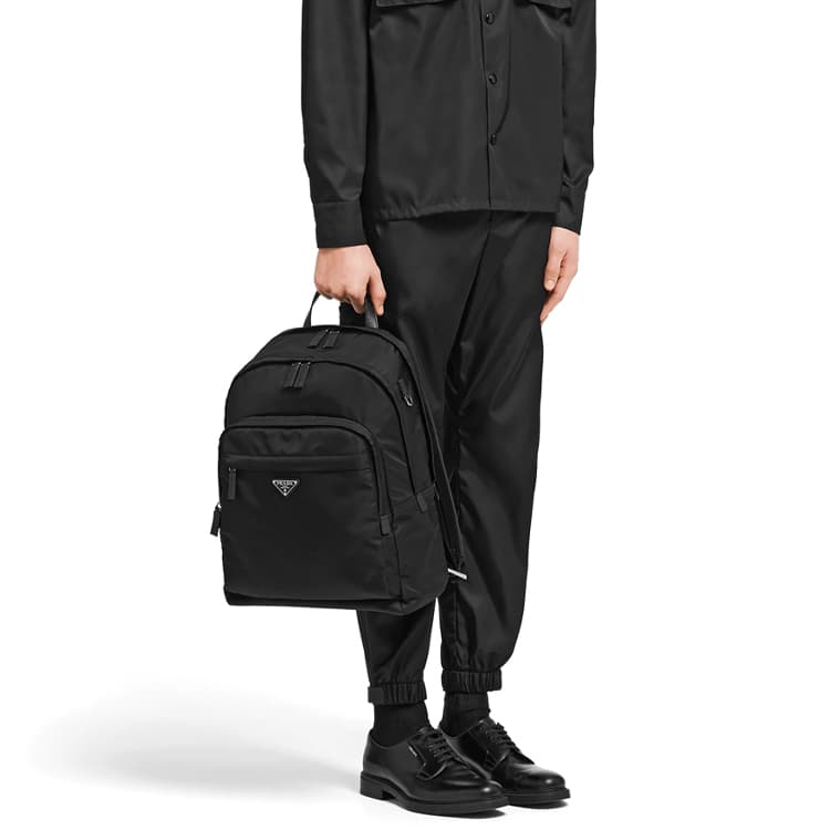 Рюкзак Prada Re-Nylon Backpack Black - изображение 8