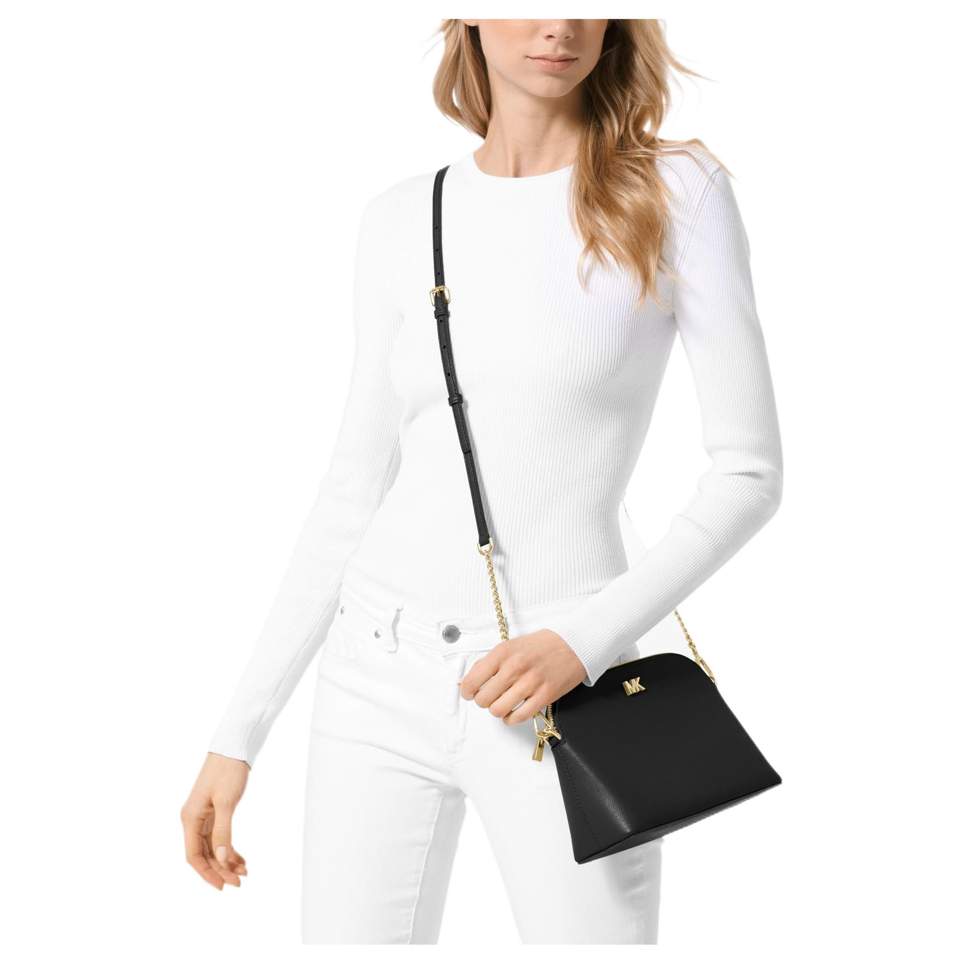 Сумка через плечо Michael Kors Mott Black - изображение 7