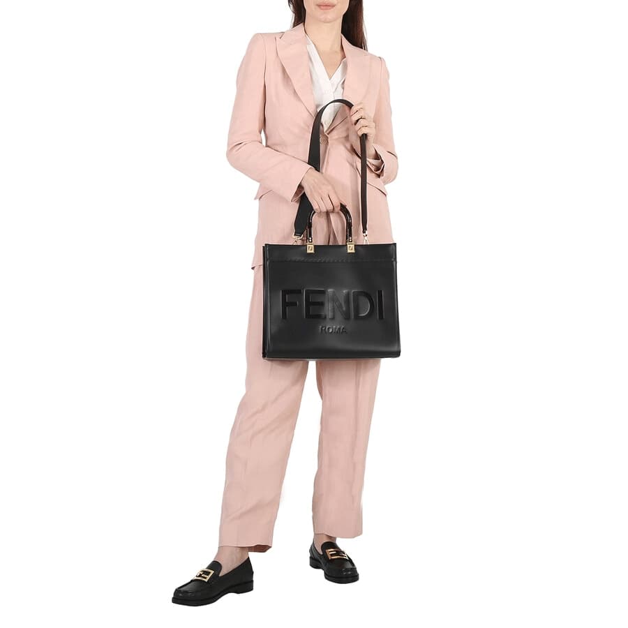 Сумка FENDI Sunshine Logo Tote - изображение 5