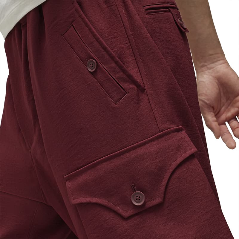 Штаны Y-3 SP UNI CUF PNT Унисекс рабочие брюки Бордовый - изображение 3