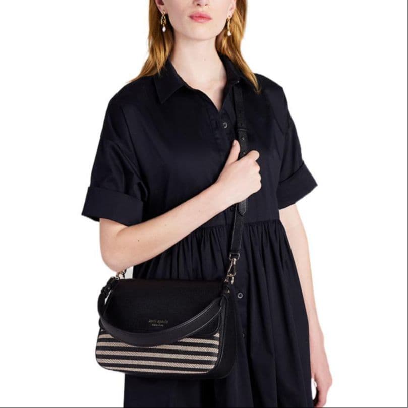 Мини-сумка Kate Spade Knott Ткань с кожаными вставками Сумка на плечо Сумка Сумка через плечо Женская - изображение 5