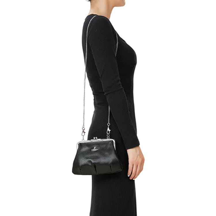 Сумка через плечо Vivienne Westwood Logo Chain Bag - изображение 5