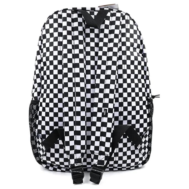 Рюкзак Vans Полиэстер Рюкзак Стандартный (Standard) Унисекс Черный Белый - изображение 3