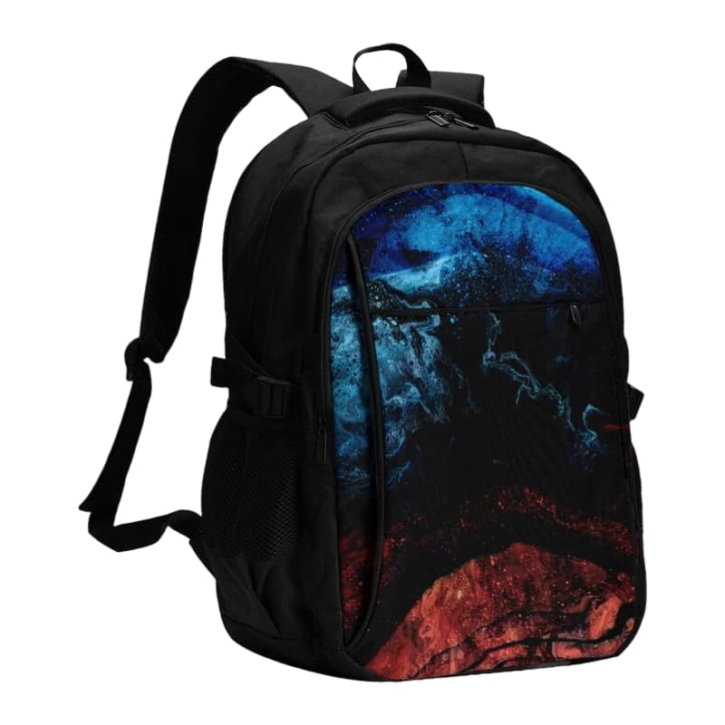 Рюкзак CMLZIUA Oxford Backpack Unisex Black CMLZIUA Оксфорд Рюкзак Унисекс Черный - изображение 3