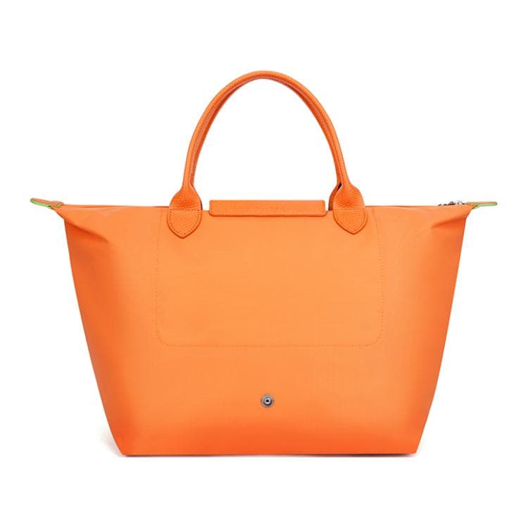 Сумка LONGCHAMP Le Pliage Green Полиамид Сумка Средняя Женская Оранжевая - изображение 4