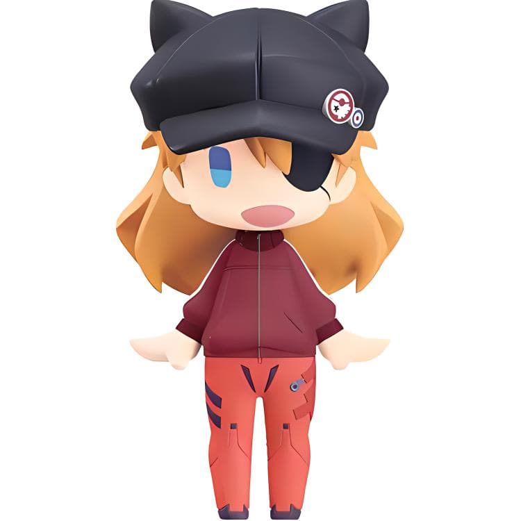 GOOD SMILE COMPANY HELLO GOOD Smile Аска Лэнгли Сорью Чиби Фигурки 10 см - изображение 2