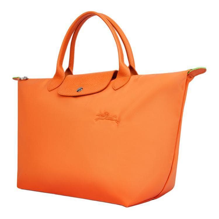 Сумка LONGCHAMP Le Pliage Green Полиамид Сумка Средняя Женская Оранжевая - изображение 2