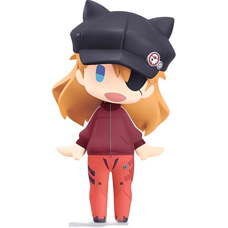 GOOD SMILE COMPANY HELLO GOOD Smile Аска Лэнгли Сорью Чиби Фигурки 10 см - изображение 3