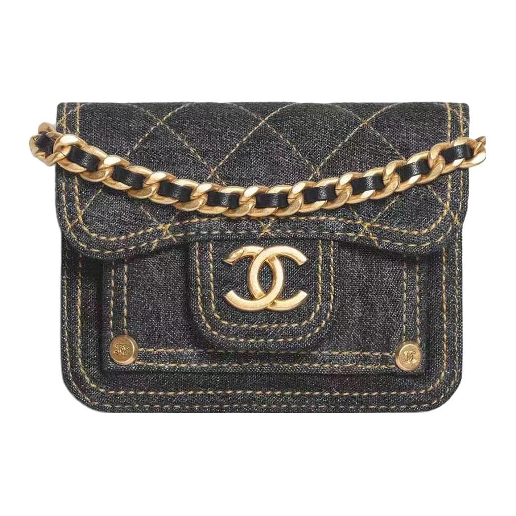 Сумка через плечо CHANEL 23S Double You Logo - изображение 1