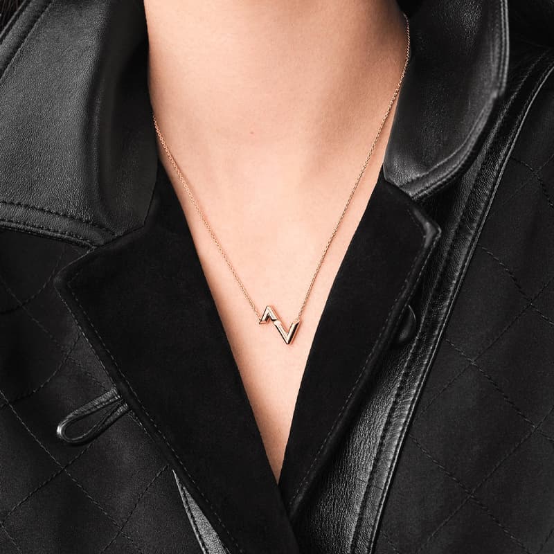 Ожерелье Louis Vuitton Volt 18K Necklace Pink - изображение 3