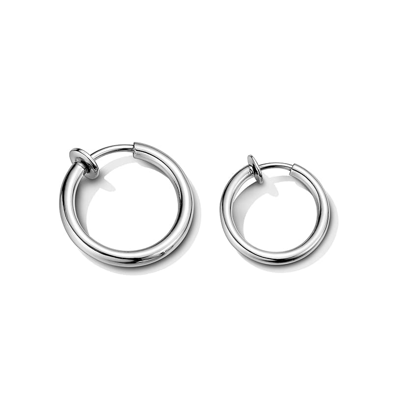 Серьги MYSH Minimalist 925 Silver Earrings Men - изображение 6