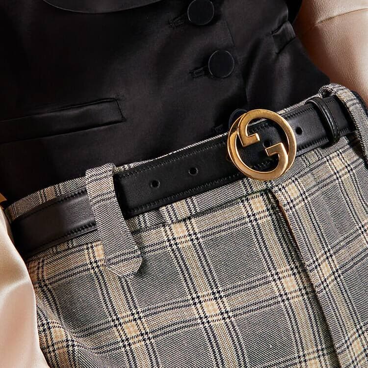 Ремень GUCCI GLogo 3cm - изображение 4