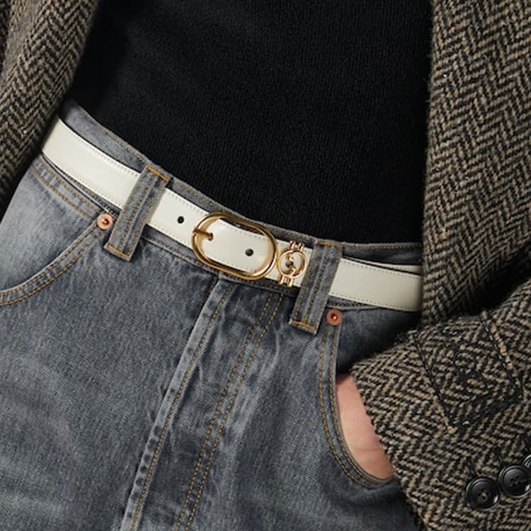 Ремень GUCCI G 2.5CM - изображение 3