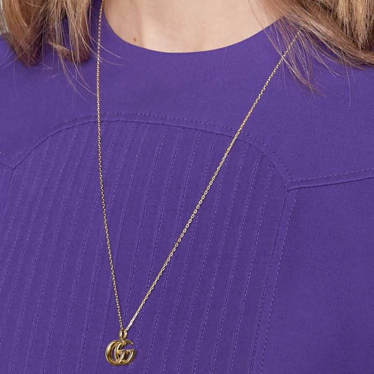 Ожерелье GUCCI GG Running18k - изображение 5