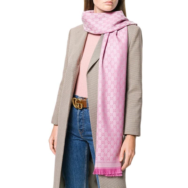 Шарф GUCCI G - изображение 5