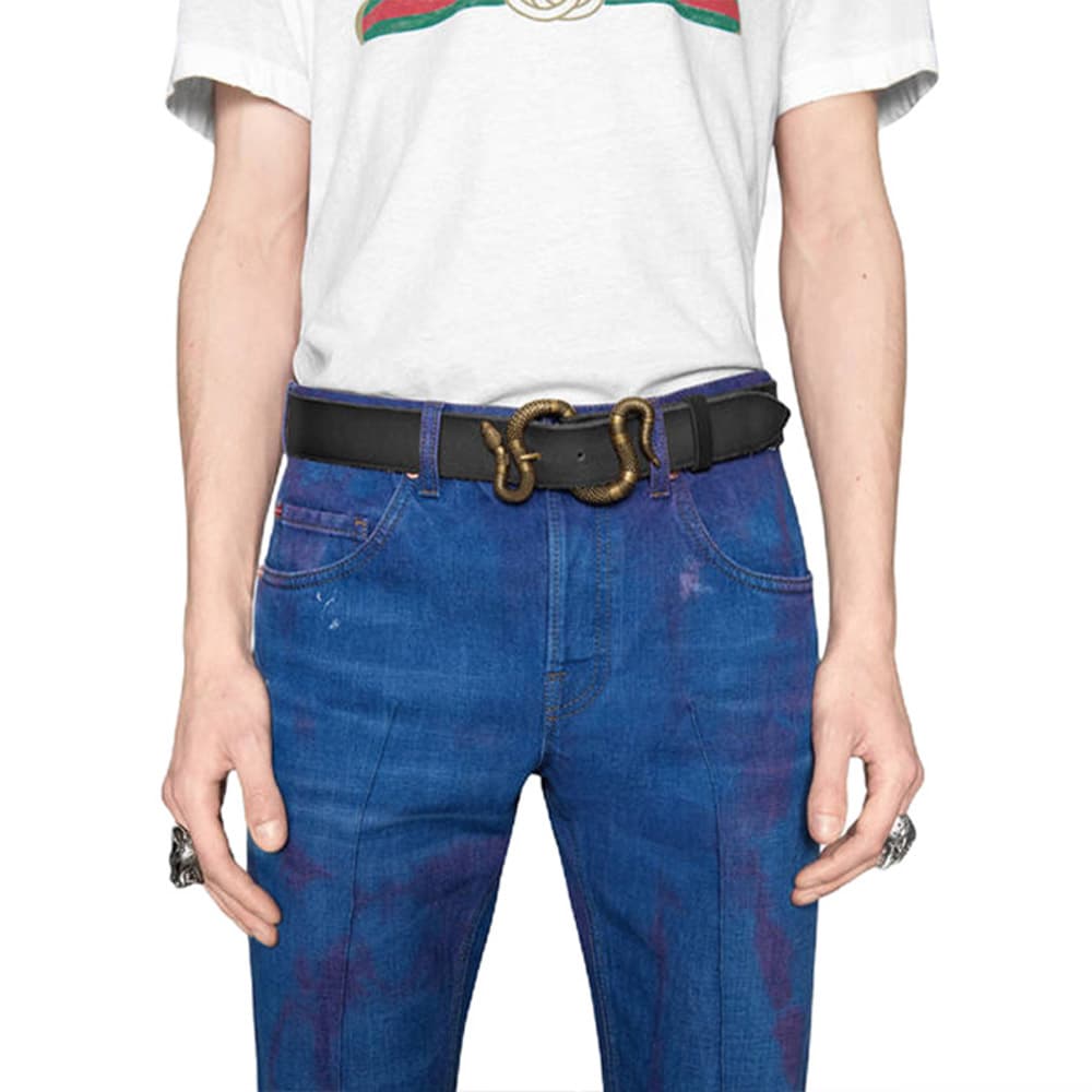 Ремень Gucci Snake Edge Belt - изображение 7