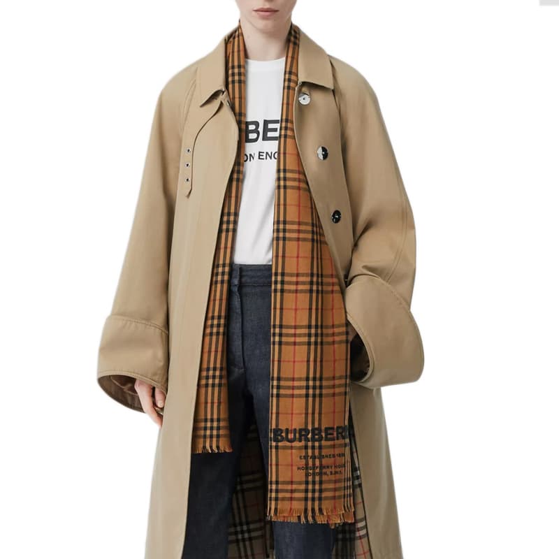 Шарф Burberry LOGO - изображение 4