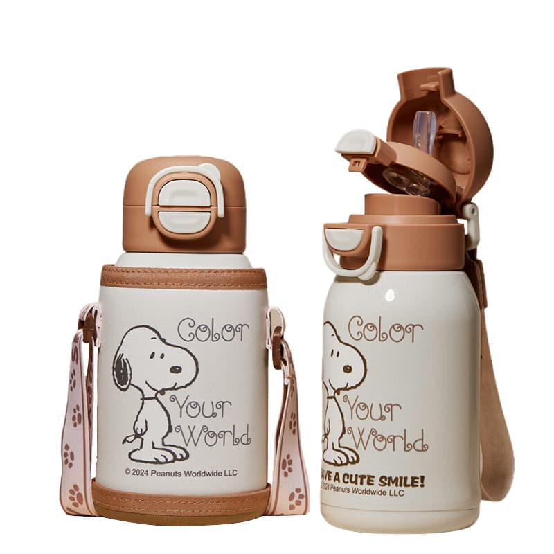 SNOOPY Термокружки Синий Зеленый Кофейный 580 мл - изображение 1