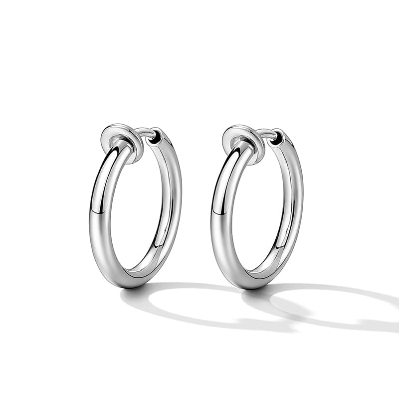 Серьги MYSH Minimalist 925 Silver Earrings Men - изображение 4