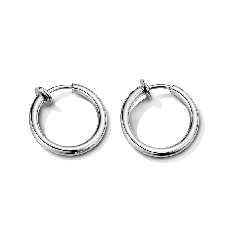 Серьги MYSH Minimalist 925 Silver Earrings Men - изображение 5