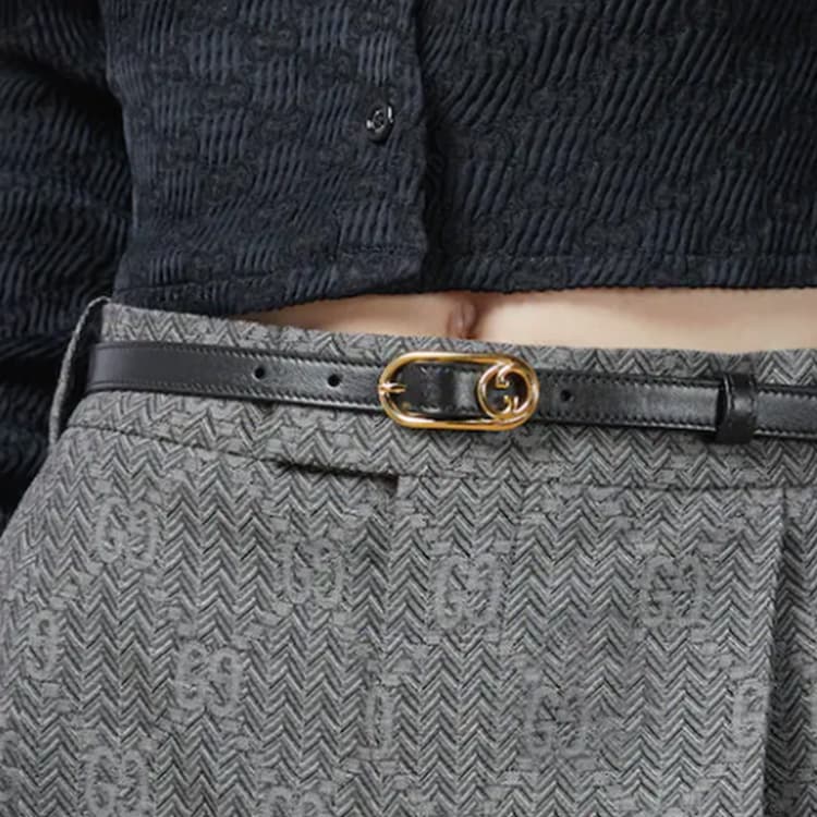 Ремень GUCCI G 1.5CM - изображение 5