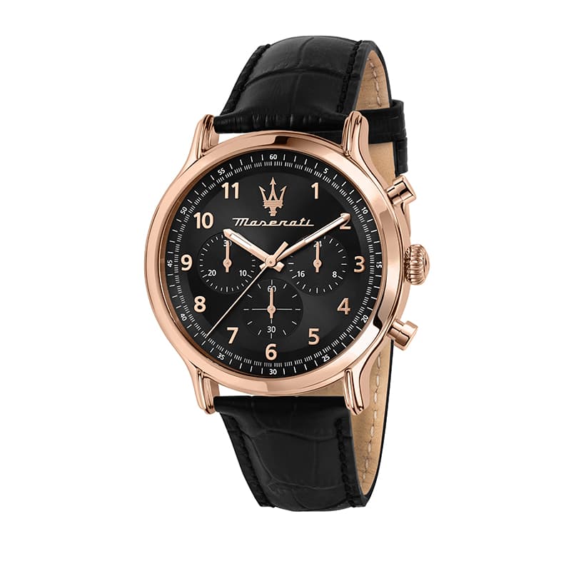 Механические часы Maserati Vintage Collection Часы с ремешком на запястье кварцевый механизм натуральная кожа шнуровка 42 мм - изображение 1