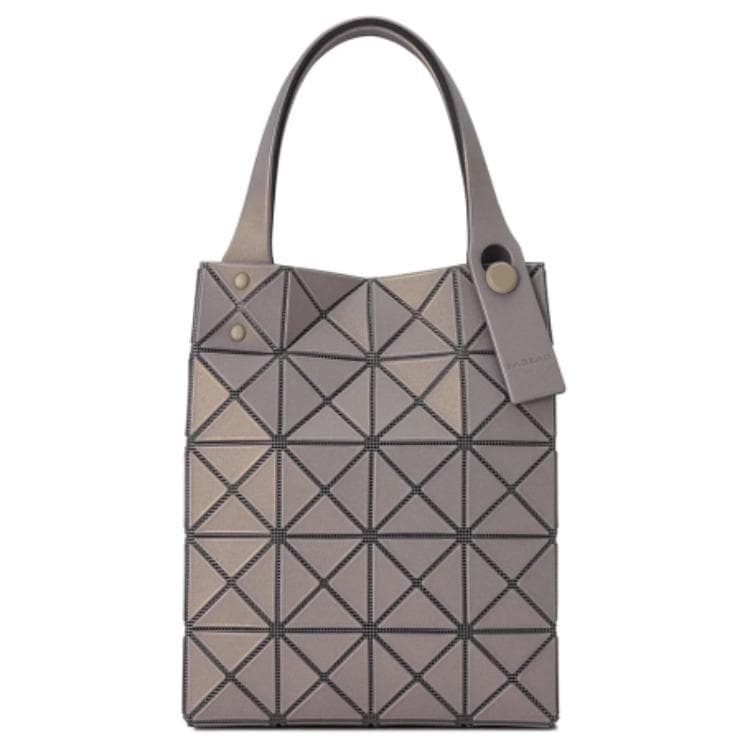 Сумка ISSEY MIYAKE Lucent Boxy PVC Смола Сумка Мини Женская Серого цвета - изображение 2