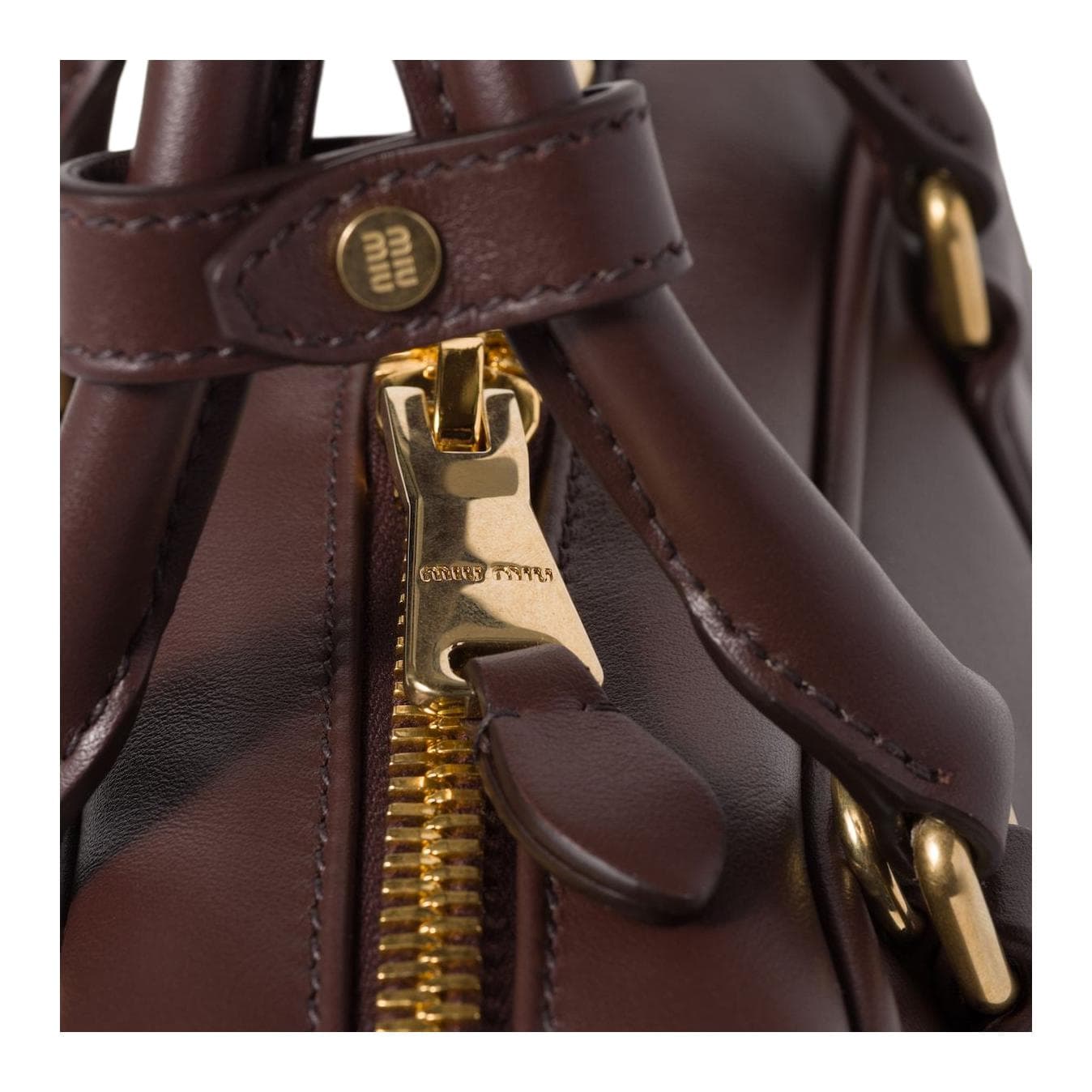 Сумка Miu Miu Arcadie Brown - изображение 5