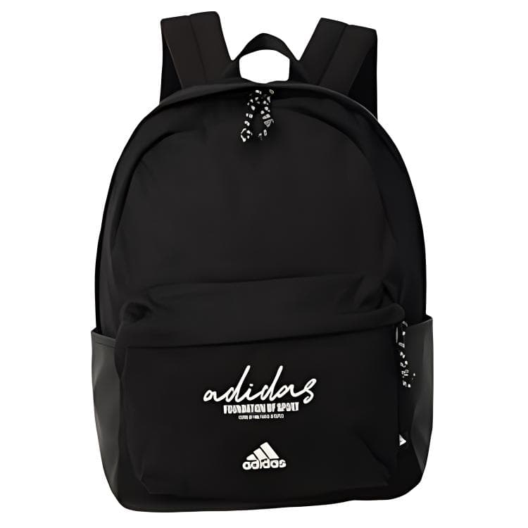 Рюкзак Adidas Переработанный полиэстер рюкзак унисекс черный и серый и белый - изображение 4