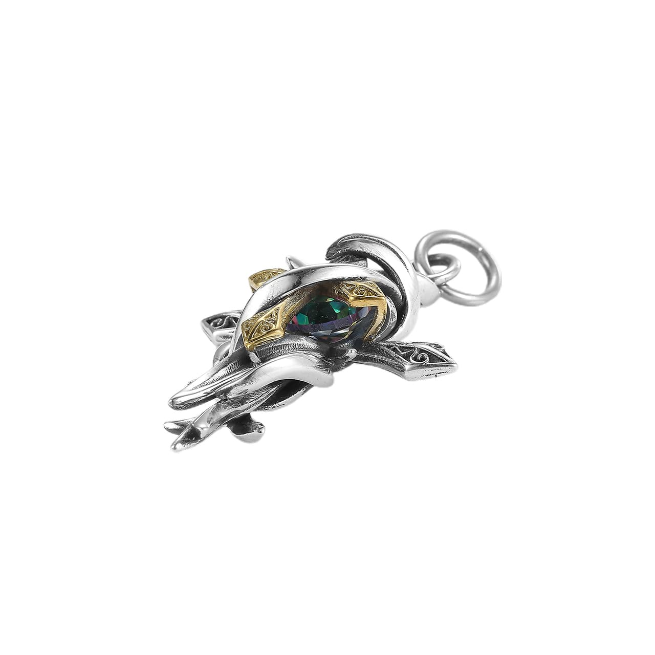 Кулон Ruibeila Double Layer Cross Pendant - изображение 5