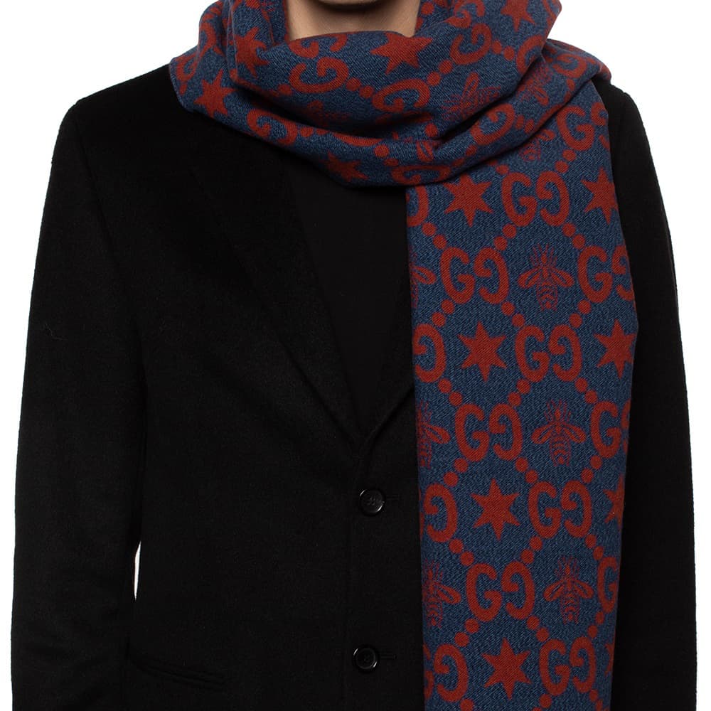 Шарф GUCCI GG - изображение 3