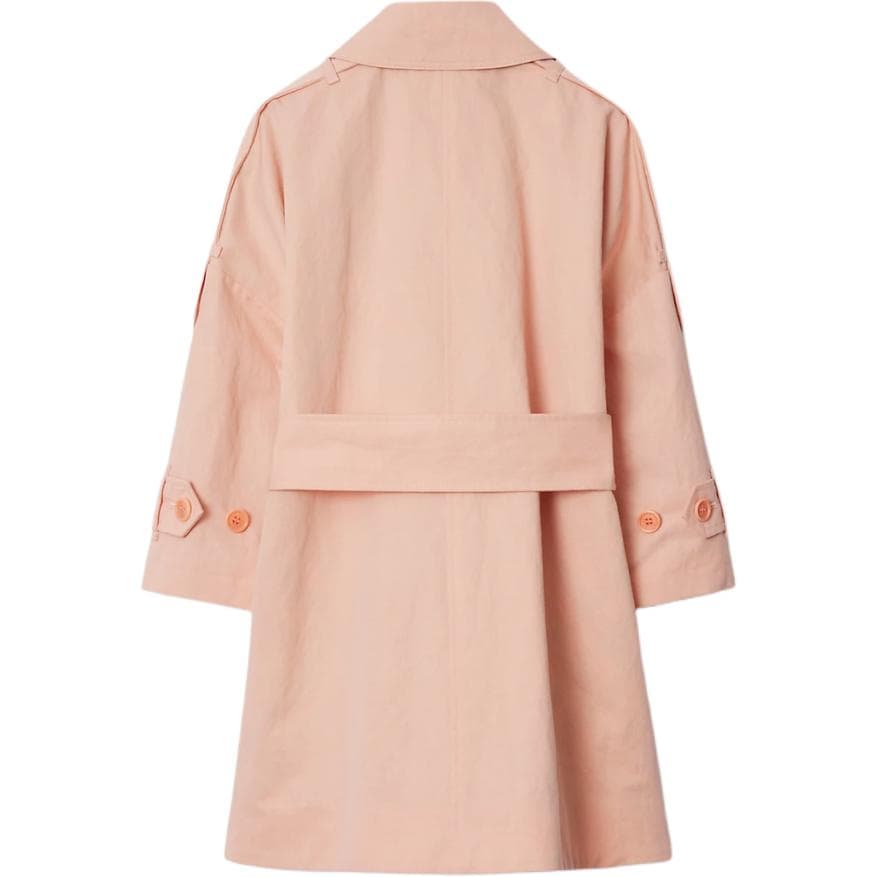 Burberry Тренчкот Абрикос Розовый Детский - изображение 3