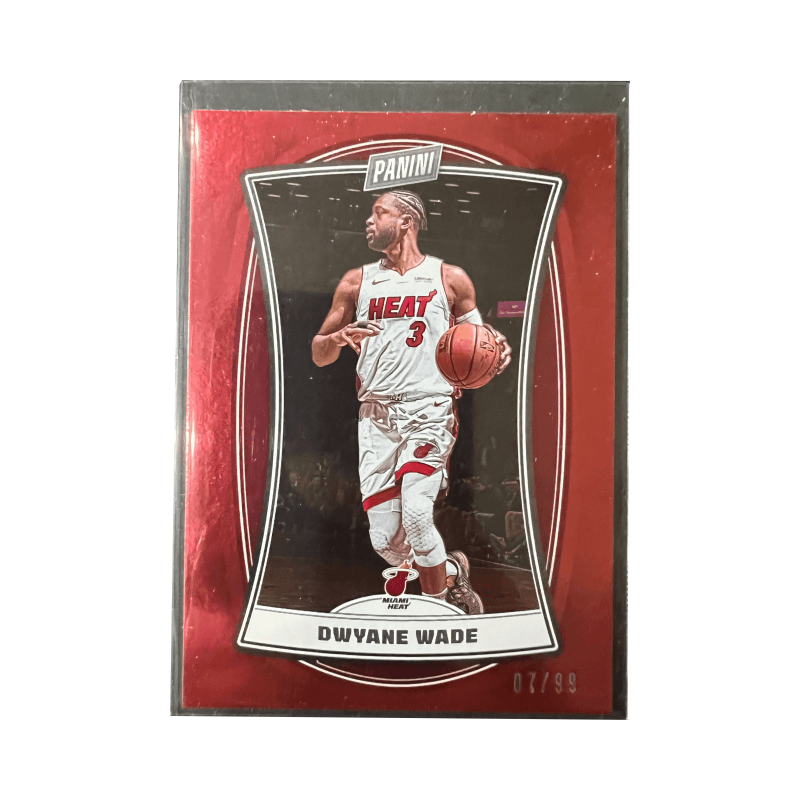 Коллекционные карточки PANINI Дуэйн Уэйд PANINI Термокарта Команда Spirit Flash Wade РАРНАя Спортивная карта 1 шт - изображение 1