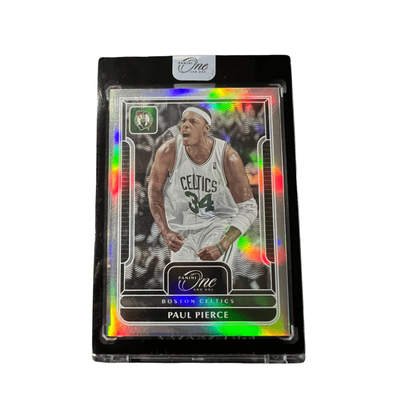 Коллекционные карточки PANINI Celtics Pierce Серебряный Fold One and One 99 Edition РАРНАя Коллекция Карт Спортивные Карты 1 шт - изображение 1