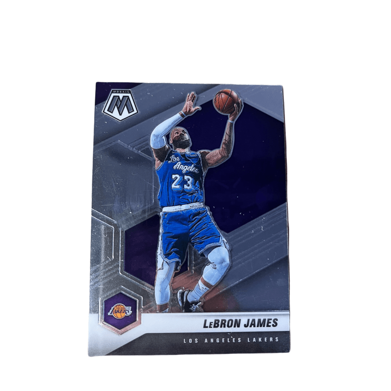 Коллекционные карточки PANINI ЛеБрон Джеймс 2020-2021 Сезон Мозаика Лейкерс Коллекция Мозаик Подлинная Звезда Основа Карта Спортивные Карты - изображение 1