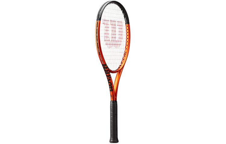 Wilson BURN V5 Ненастренная Ракетка 280г Вес 100 Квадратных Дюймов Голова Размер Офисный стиль Оранжево-черный Унисекс - изображение 5