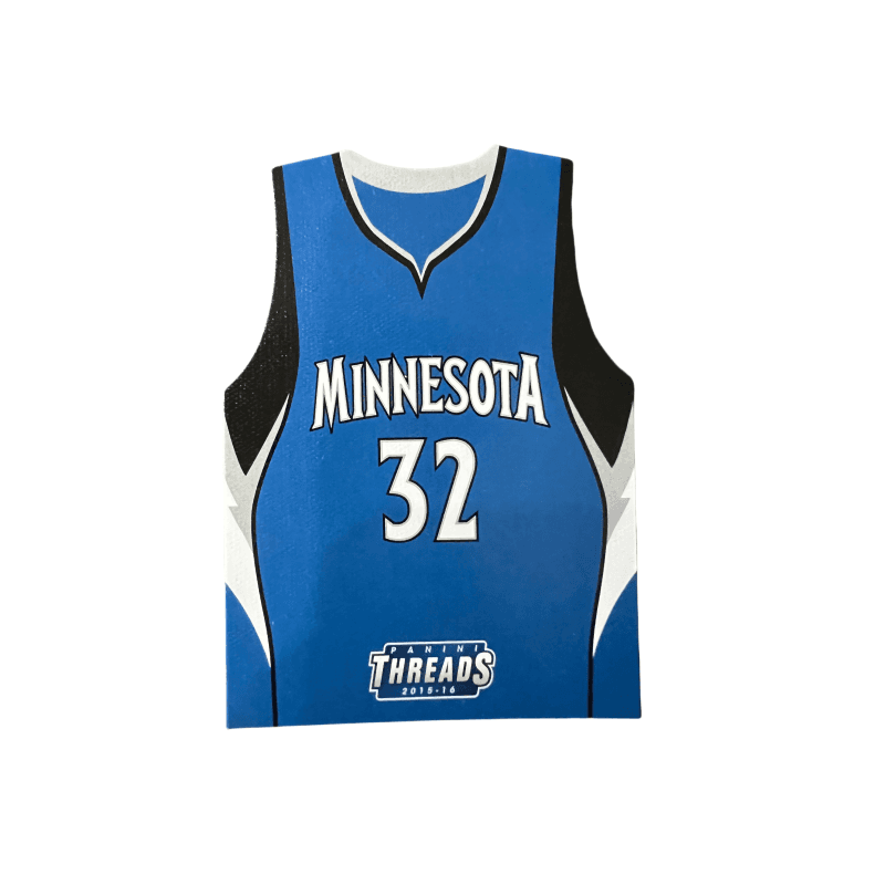 Коллекционные карточки PANINI Minnesota Timberwolves Энтони Таунс Джерси Майка РАРНА КАРТА Спортивные карточки 1 шт - изображение 1