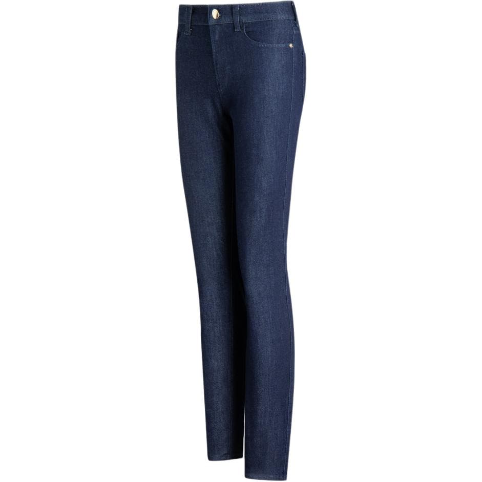 Джинсы EMPORIO ARMANI Джинсовый синий Женские Джинсы - изображение 3