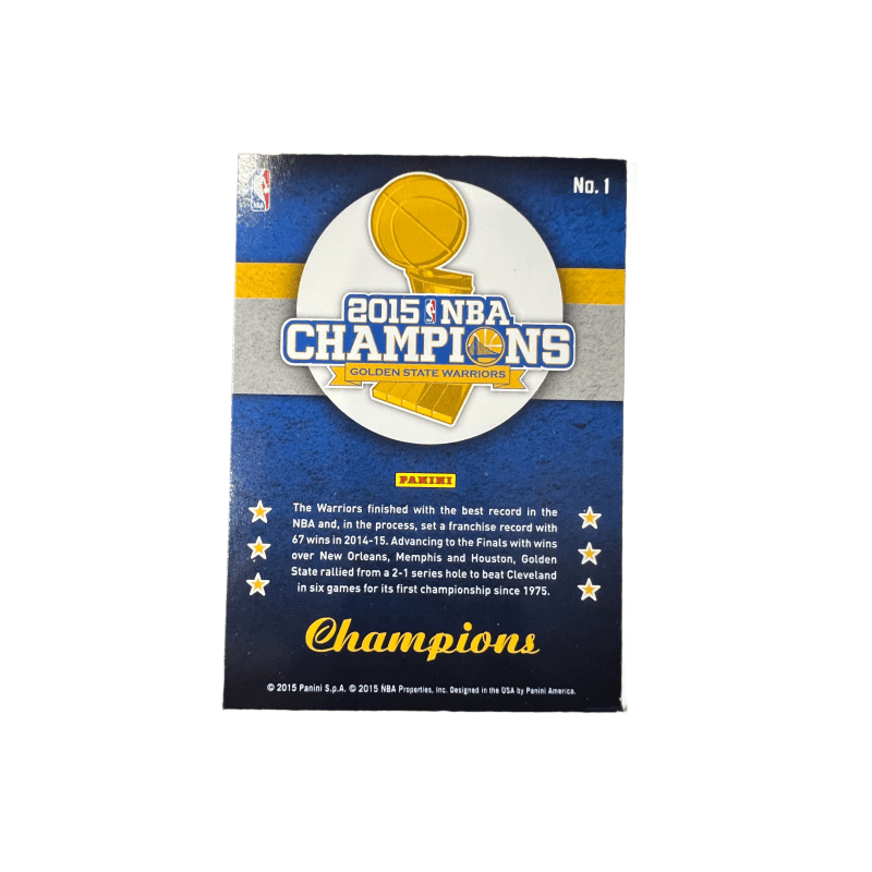 Коллекционные карточки PANINI Оральные пробиотики PANINI Golden State Warriors Thompson Зеленый Группа Чемпионов PHOTO Редкие Карточки - изображение 2