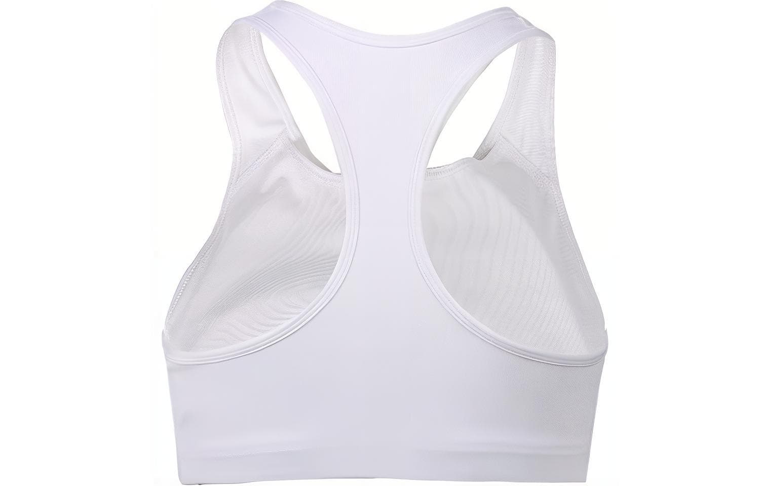 Nike Swoosh Dri-FIT Sports Bra White - изображение 2