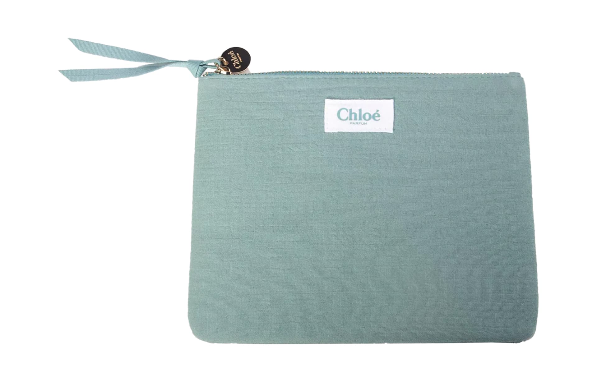 Chloé Косметичка для хранения в дымчато-зеленом цвете - изображение 3